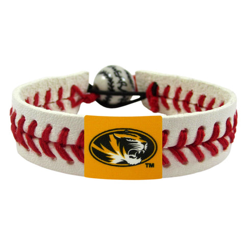 Missouri Tigers Bracelet Classic Baseball Alternate