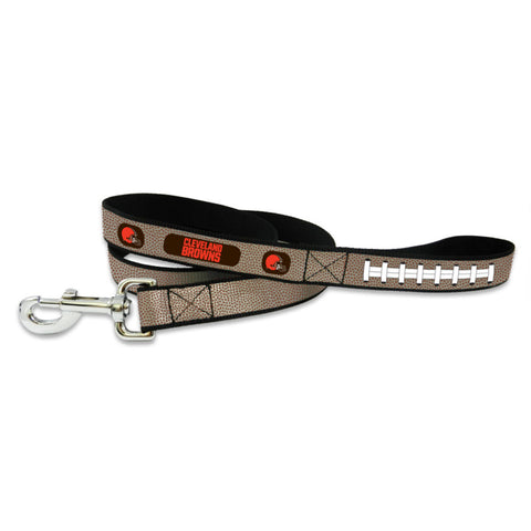 Cleveland Browns Pet Leash Reflective Football Size