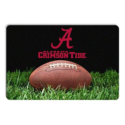 Alabama Crimson Tide Classic Football Pet Bowl Mat L