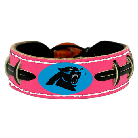 Carolina Panthers Bracelet Pink Football 