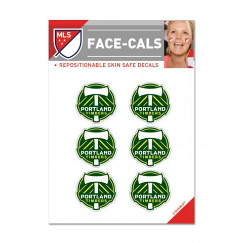 Portland Timbers Tattoo Face Cals Special Order