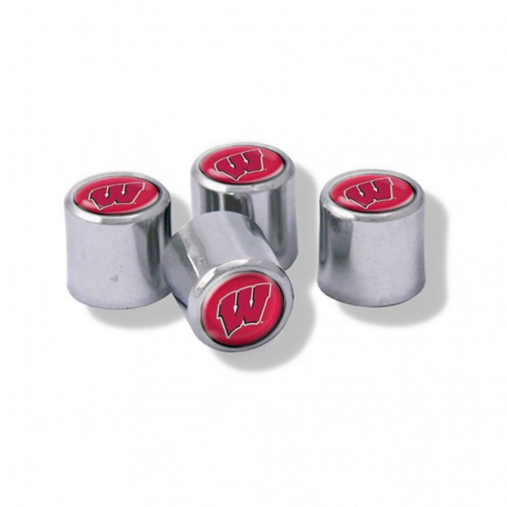 Wisconsin Badgers Valve Stem Caps Special Order