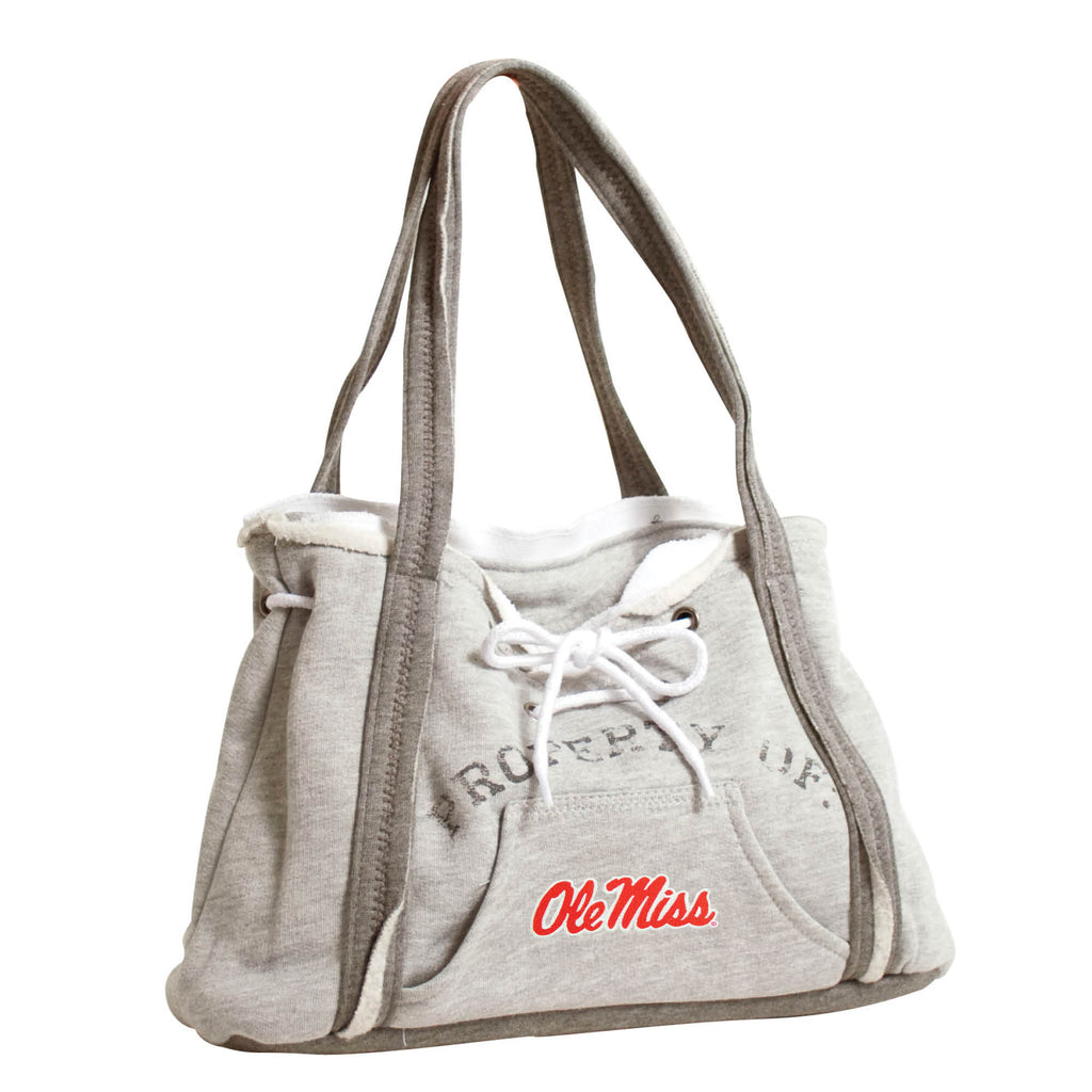 Ole Miss Rebels Hoodie Purse - Grey