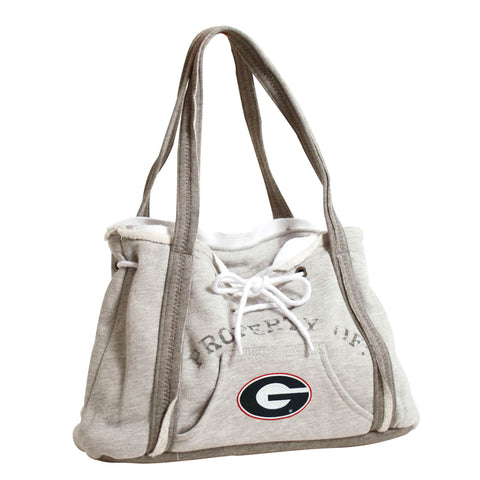 Georgia Bulldogs Hoodie Purse - Grey