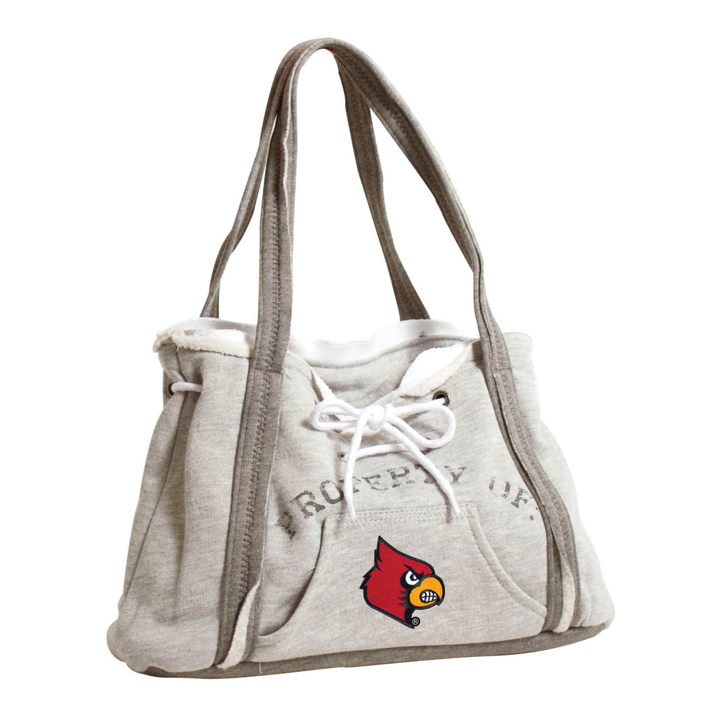 Louisville Cardinals Hoodie Purse - Grey