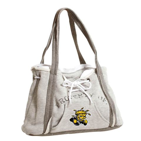 Wichita State Shockers Hoodie Purse - Grey