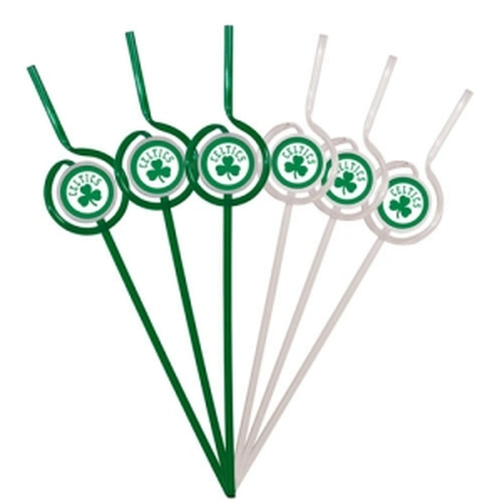 Boston Celtics Team Sipper Straws 