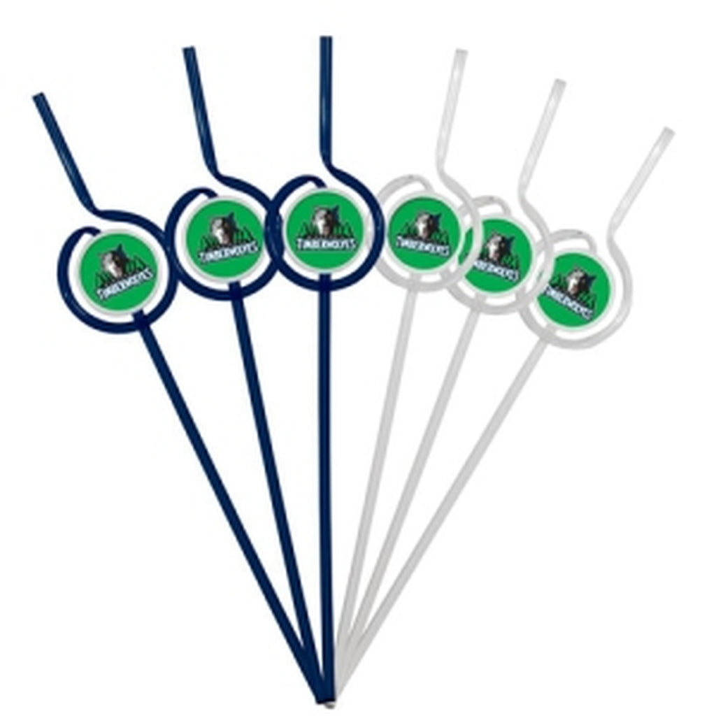 Minnesota Timberwolves Team Sipper Straws 