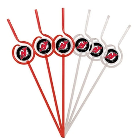 New Jersey Devils Team Sipper Straws 