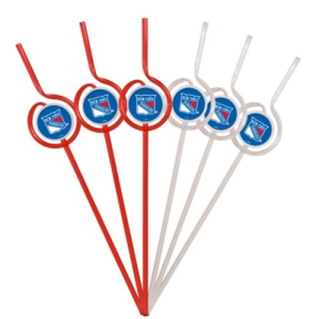 New York Rangers Team Sipper Straws CO