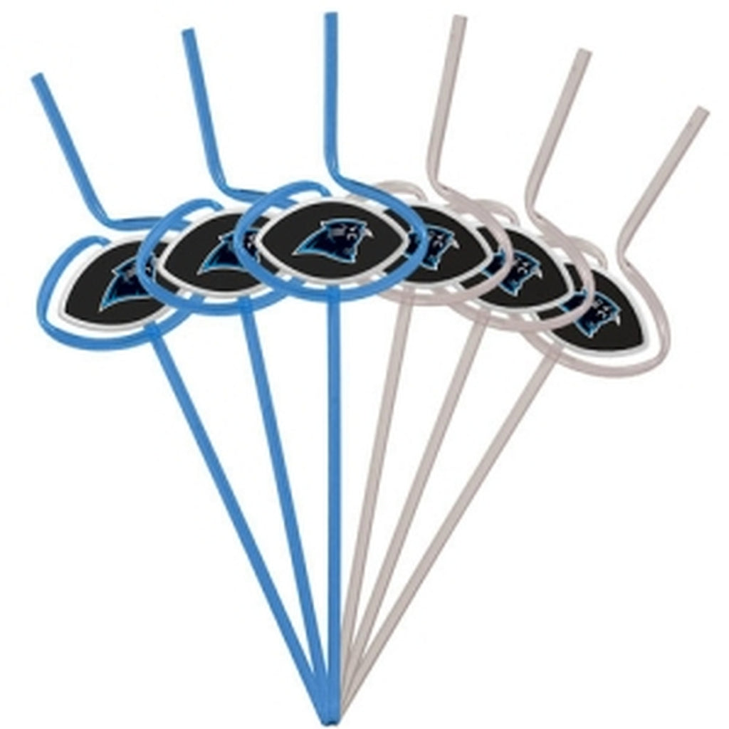 Carolina Panthers Team Sipper Straws 