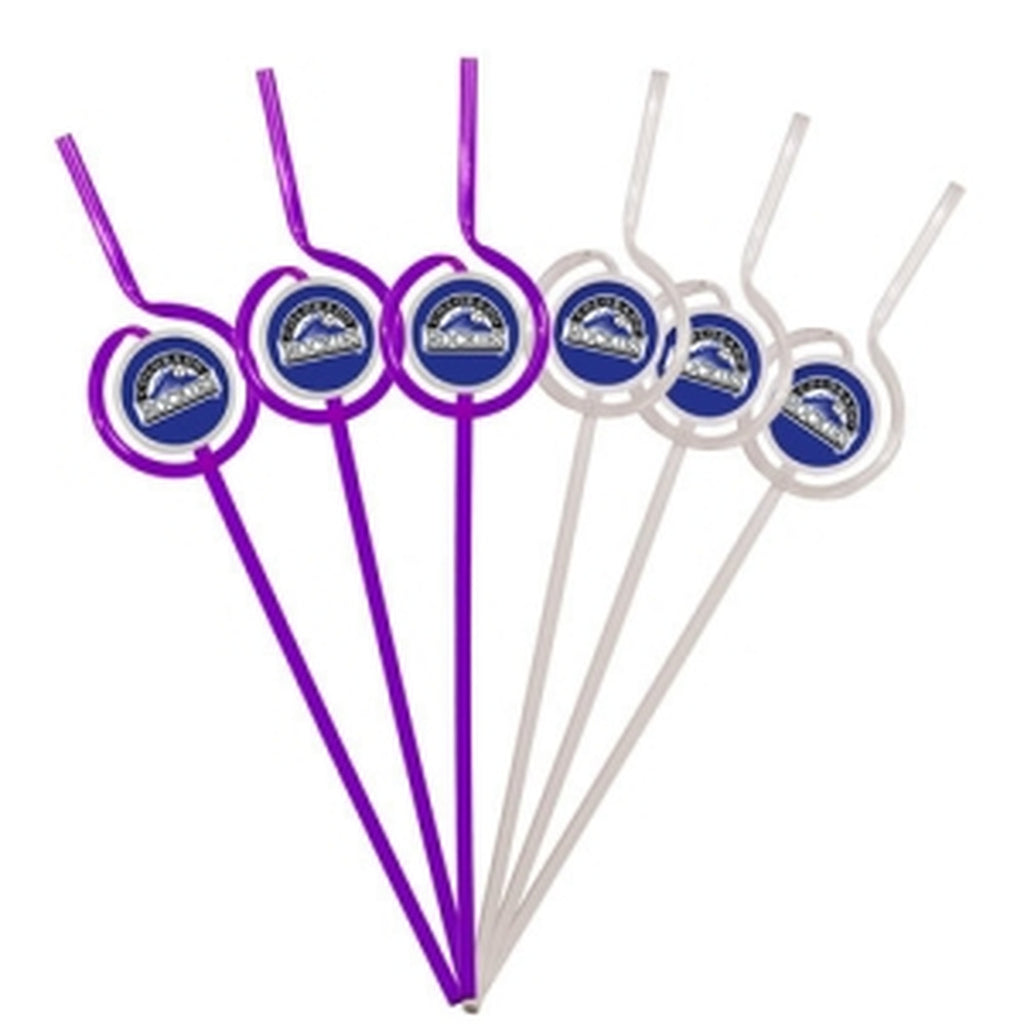 Colorado Rockies Team Sipper Straws 