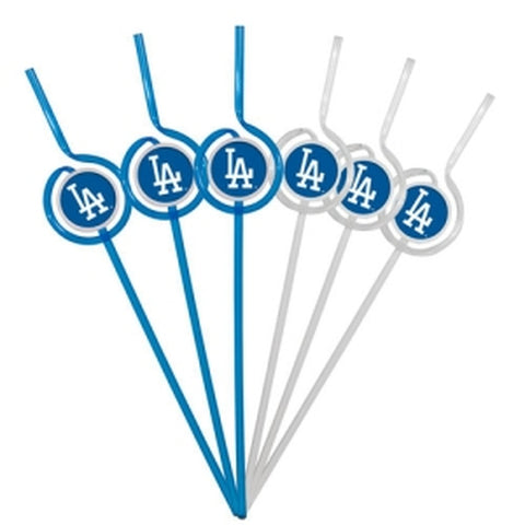 Los Angeles Dodgers Team Sipper Straws 