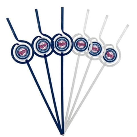 Minnesota Twins Team Sipper Straws 