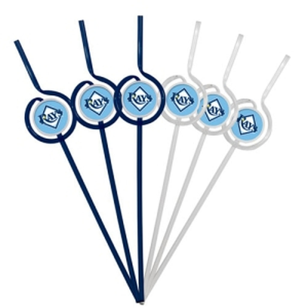 Tampa Bay Rays Team Sipper Straws 