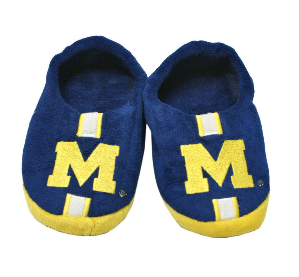 Michigan Wolverines Slipper Youth 4 7 Size 13 1 Stripe (1 Pair) XL