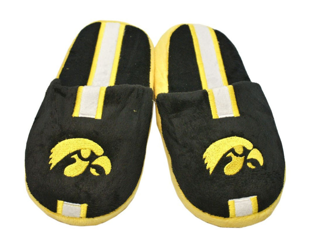 Iowa Hawkeyes Slipper Youth 8 16 Size 7 8 Stripe (1 Pair) XL