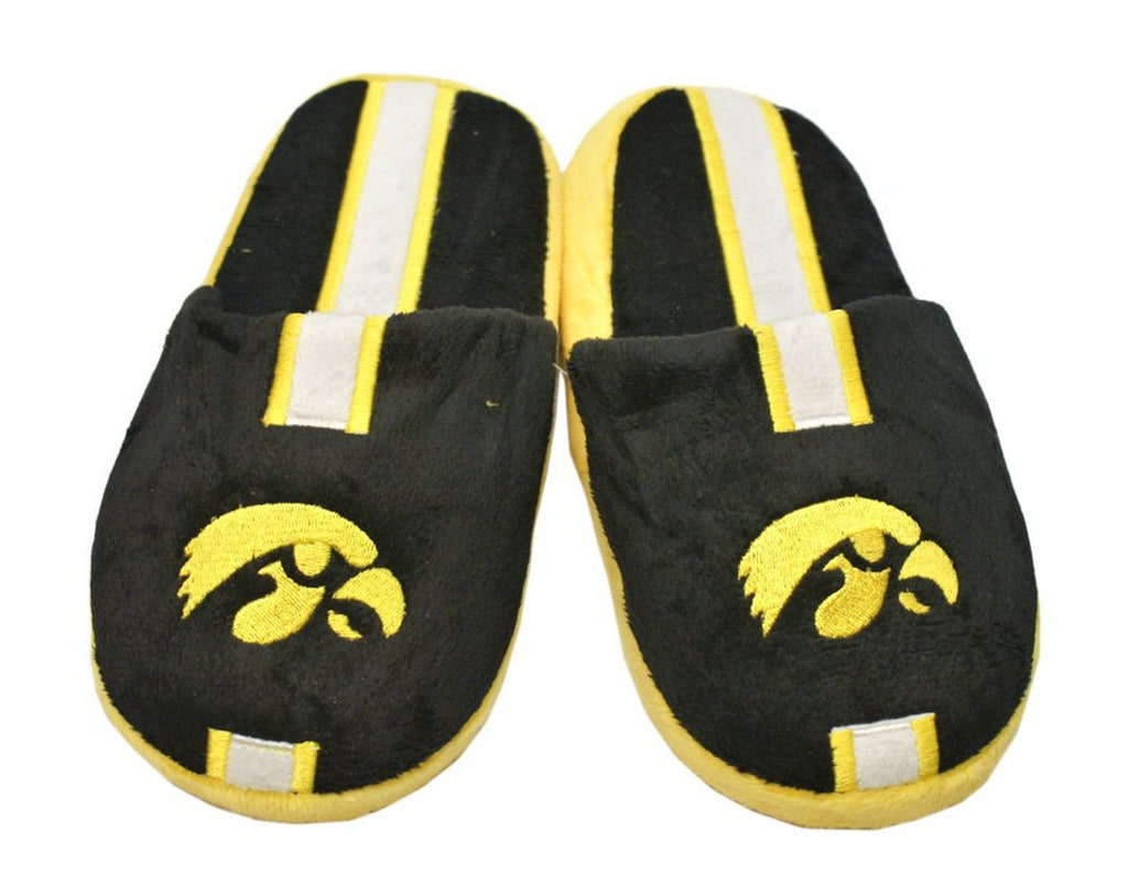 Iowa Hawkeyes Slipper Youth 8 16 Size 5 6 Stripe (1 Pair) L