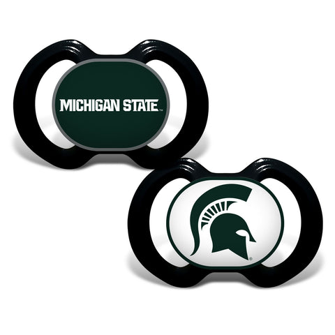 Michigan State Spartans Pacifier 2 Pack Special Order