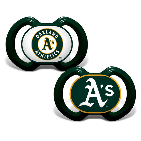 Oakland Athletics Pacifier 2 Pack Special Order