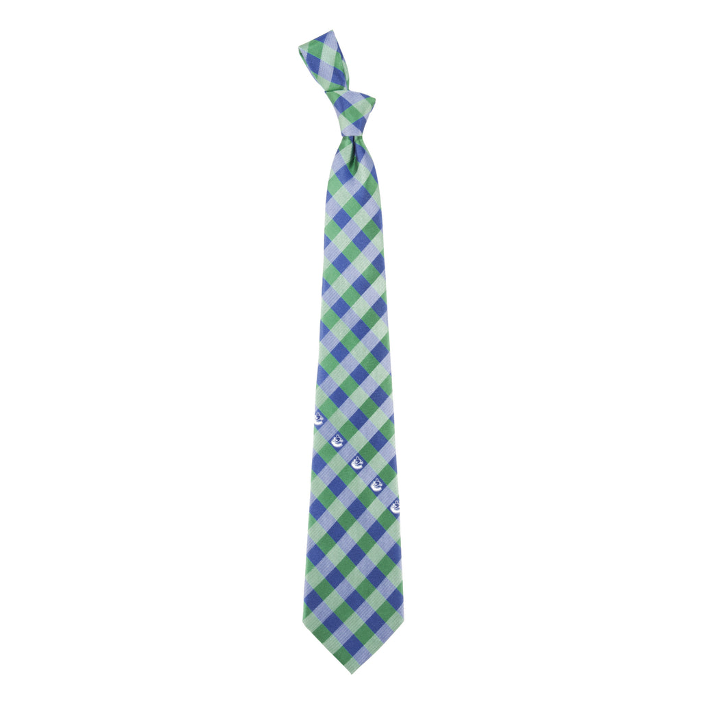  Vancouver Canucks Check Style Neck Tie