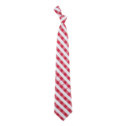  Detroit Red Wings Check Style Neck Tie