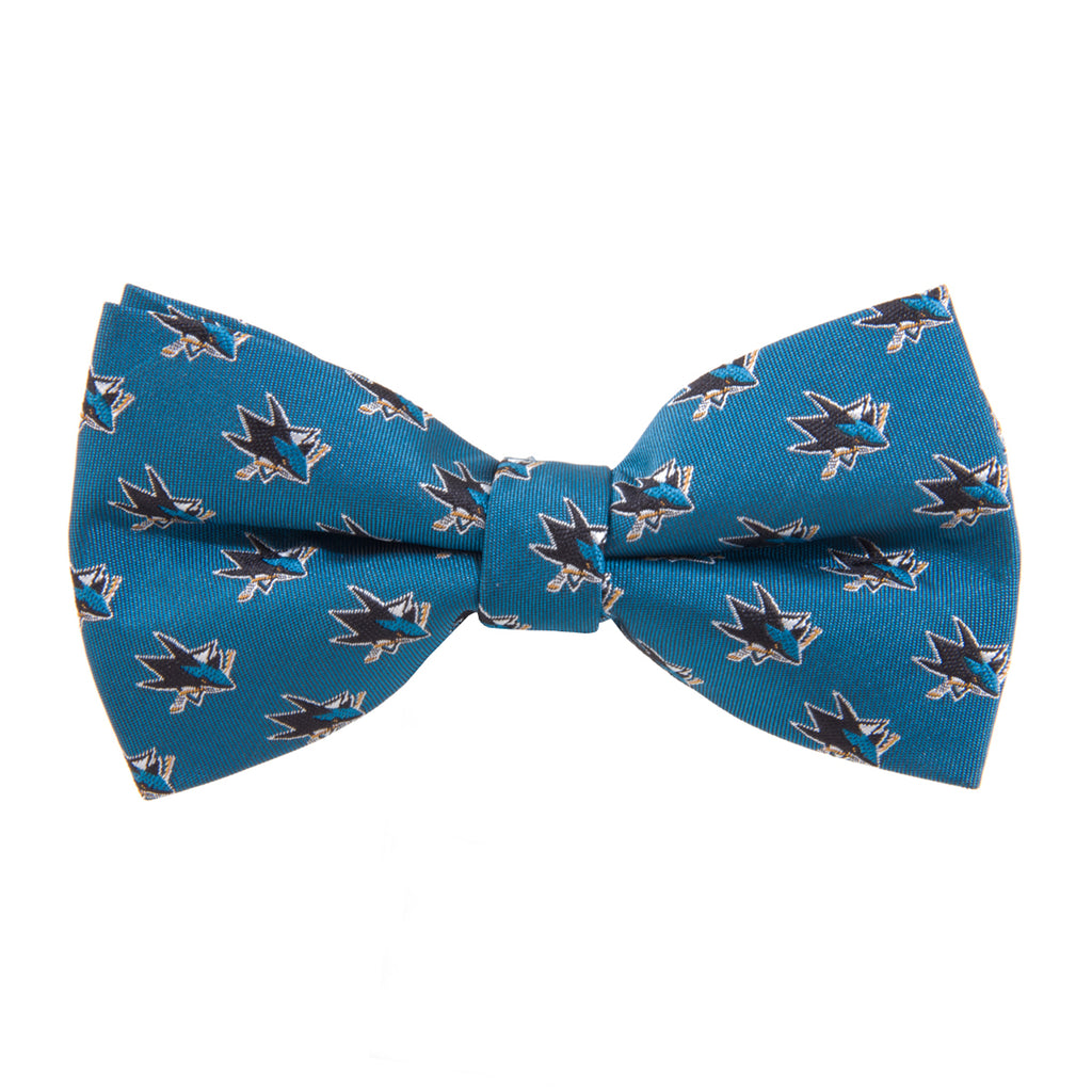  San Jose Sharks Repeat Style Bow Tie