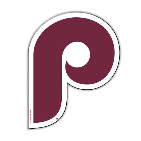 Philadelphia Phillies Magnet Car Style 12 Inch Retro P Logo 
