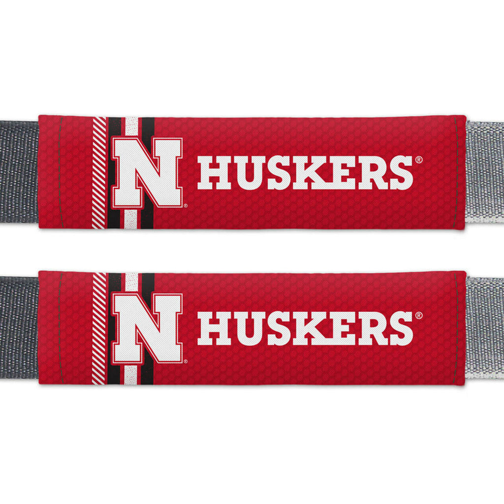 Nebraska Cornhuskers Seat Belt Pads Rally Design 