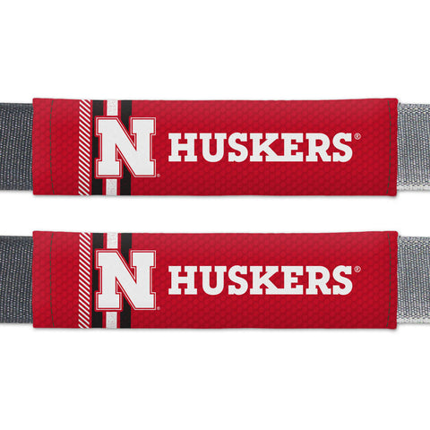 Nebraska Cornhuskers Seat Belt Pads Rally Design 