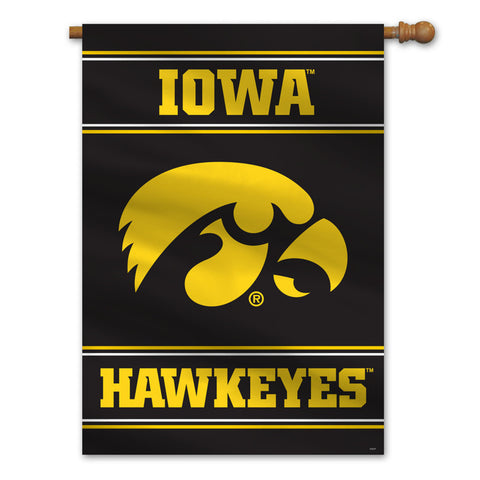 Iowa Hawkeyes Banner 28x40 House Flag Style 2 Sided CO