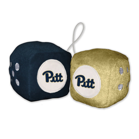 Pittsburgh Panthers Fuzzy Dice 