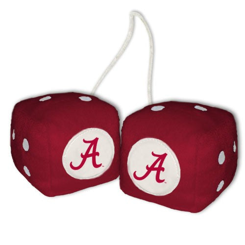 Alabama Crimson Tide Fuzzy Dice 