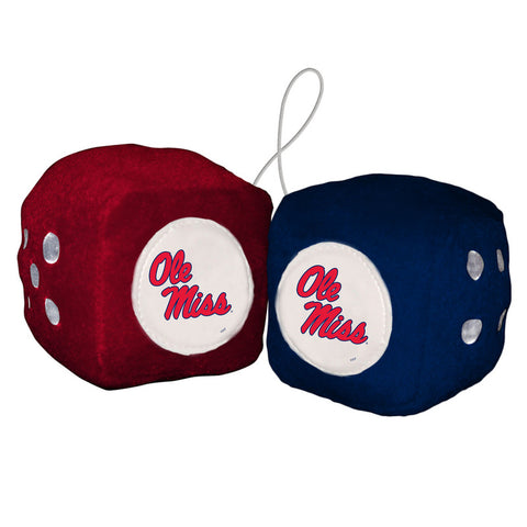 Ole Miss Rebels Fuzzy Dice 