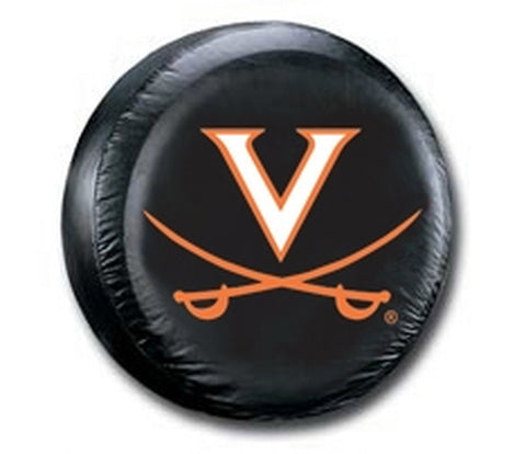 Virginia Cavaliers Tire Cover Standard Size Black 