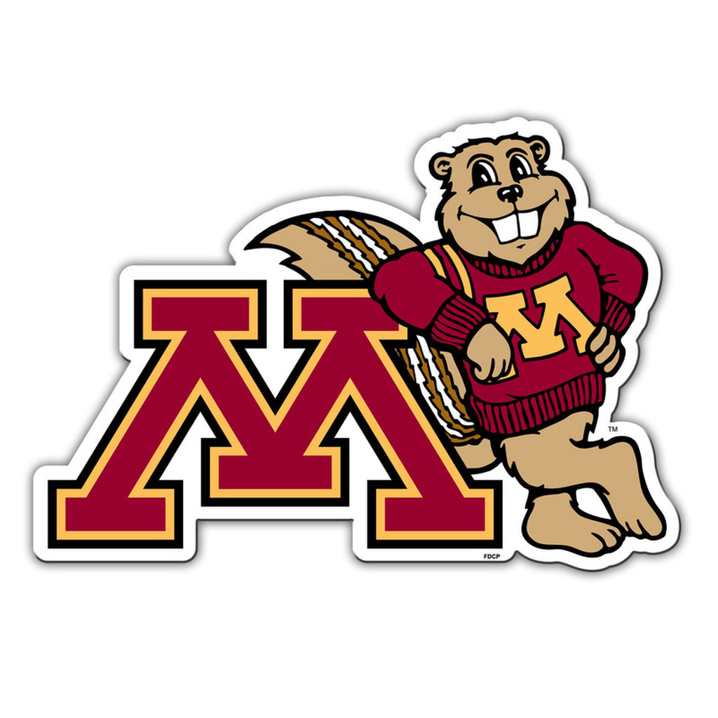 Minnesota Golden Gophers Magnet Car Style 12 Inch 