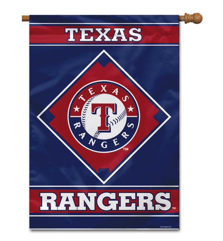 Texas Rangers Flag 28x40 House 1 Sided CO