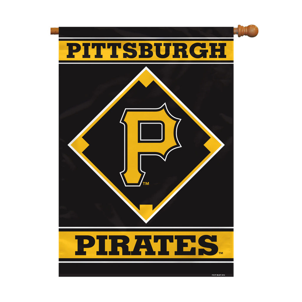 Pittsburgh Pirates Flag 28x40 House 1 Sided CO