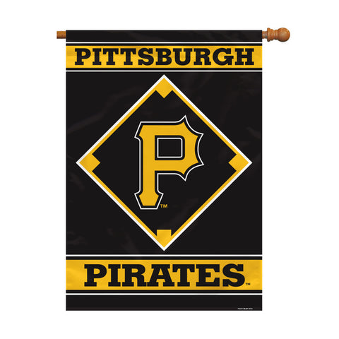 Pittsburgh Pirates Flag 28x40 House 1 Sided CO