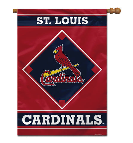 St. Louis Cardinals Flag 28x40 House 1 Sided CO