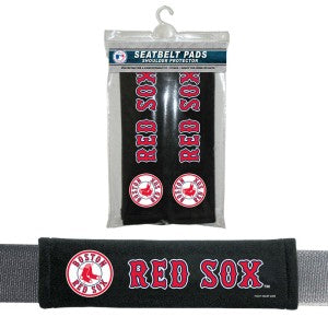 Boston Red Sox Seat Belt Pads Velour 