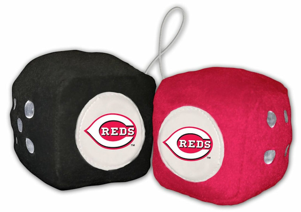 Cincinnati Reds Fuzzy Dice 