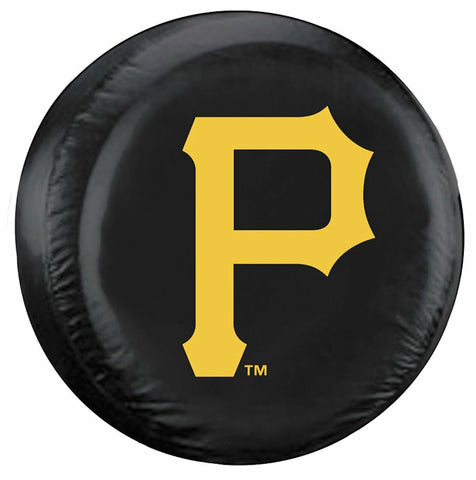 Pittsburgh Pirates Tire Cover Standard Size Black 