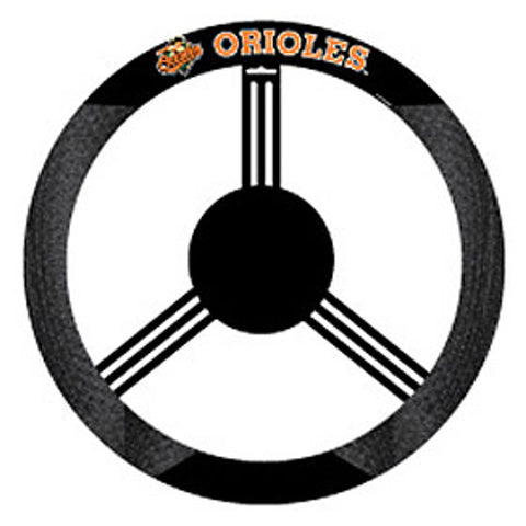 Baltimore Orioles Steering Wheel Cover Mesh Style CO