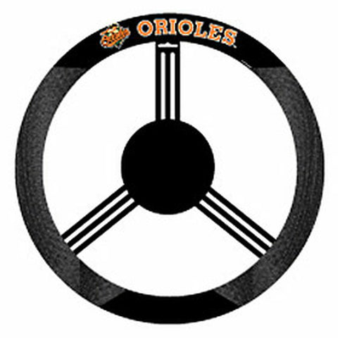 Baltimore Orioles Steering Wheel Cover Mesh Style 