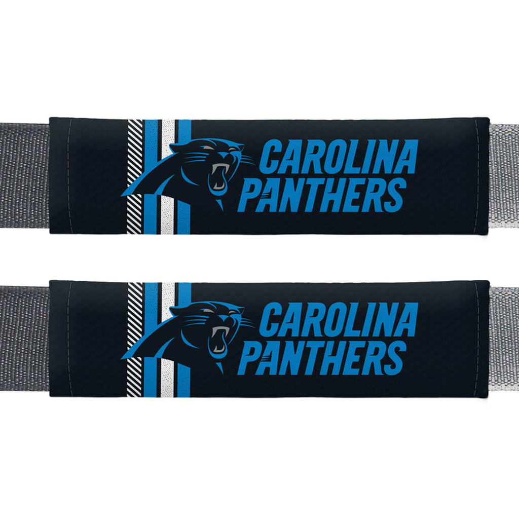Carolina Panthers Seat Belt Pads Rally Design 