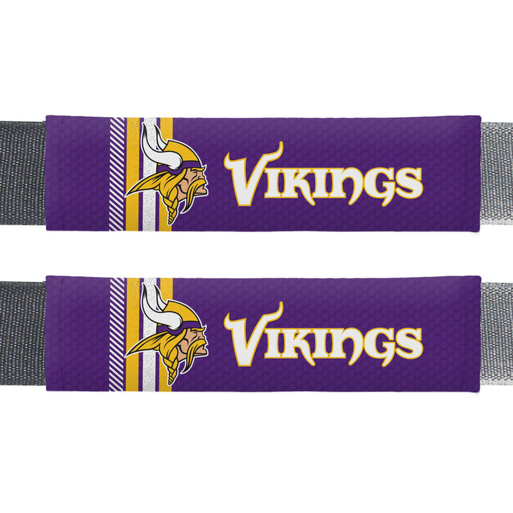 Minnesota Vikings Seat Belt Pads Rally Design 