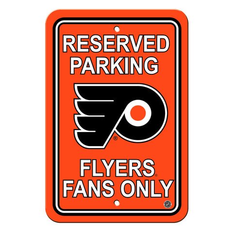 Philadelphia Flyers Sign 12x18 Plastic Reserved Parking Style 