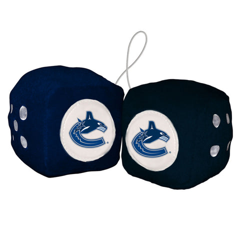 Vancouver Canucks Fuzzy Dice 