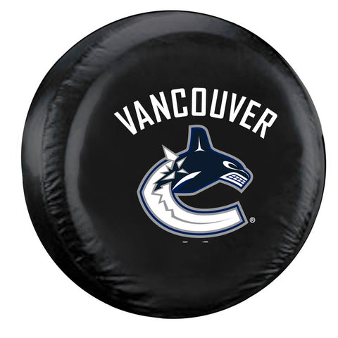 Vancouver Canucks Tire Cover Black CO